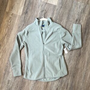 Old navy mint green zip up fleece